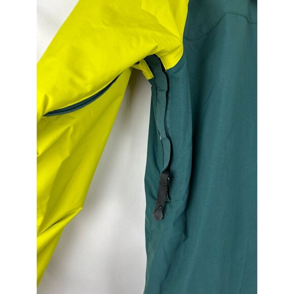 Volcom Industrial Mens S Thermonite 10,000MM Let It Storm Dark Green Snow Jacket - Picture 8 of 16